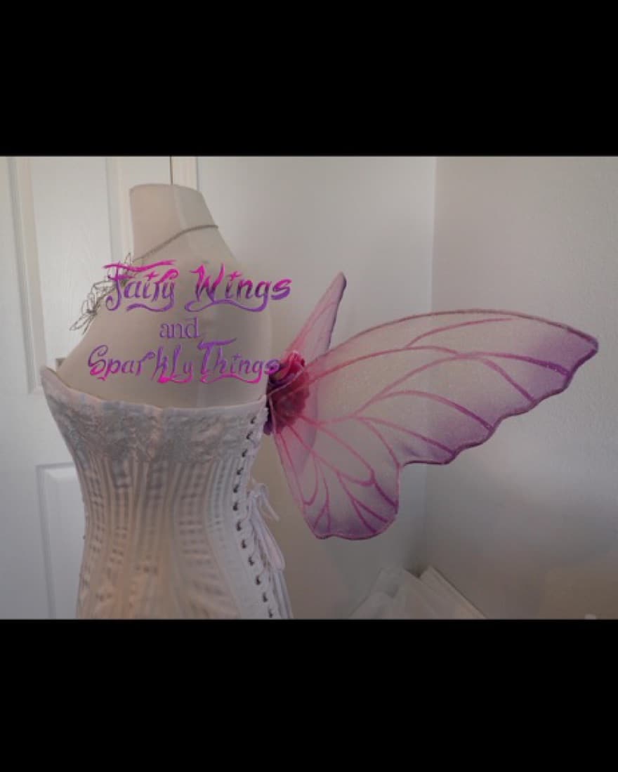 Strapless Fairy Wings Halloween costume - Image 3