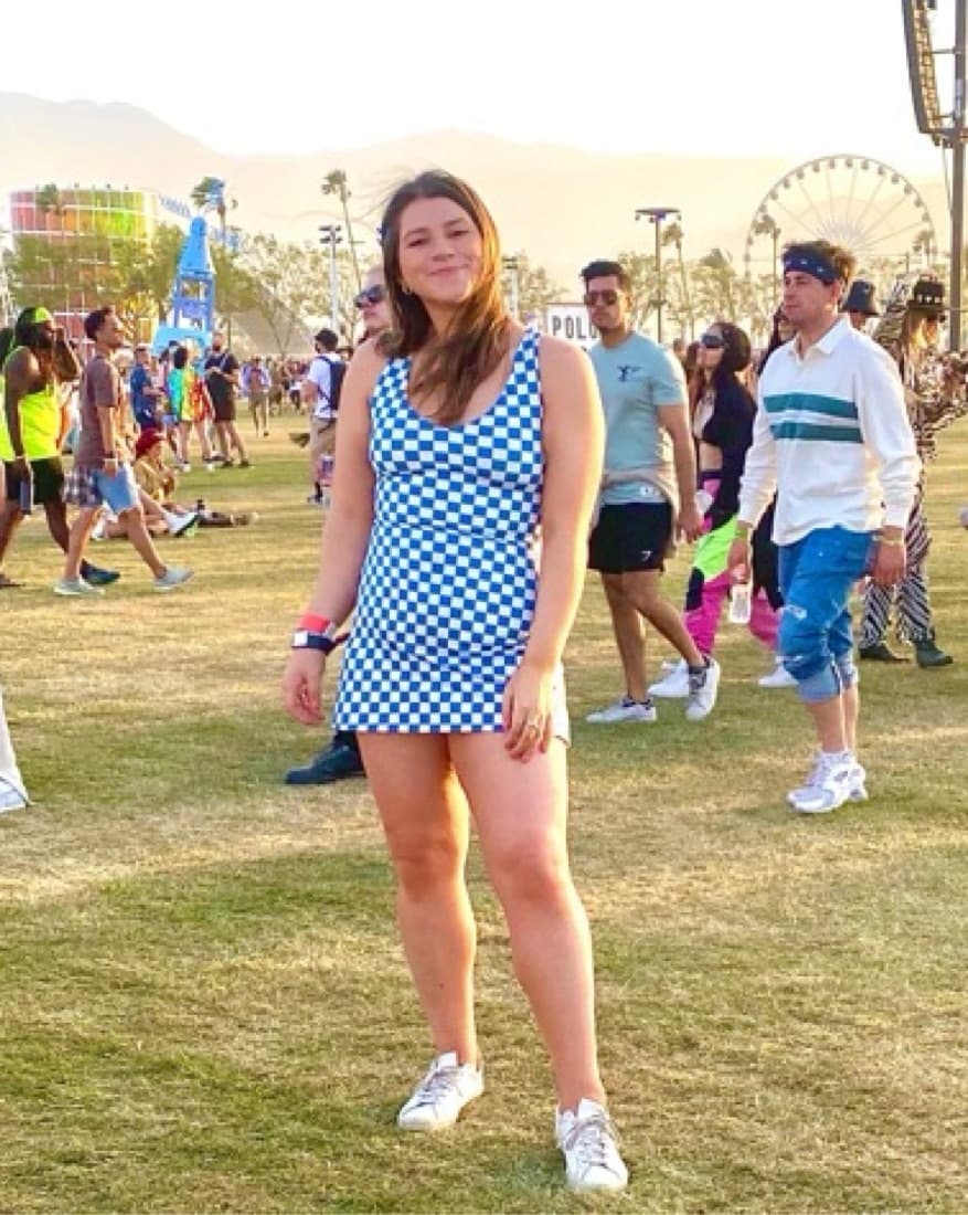 Reformation Checkered Active Dress - Image 2
