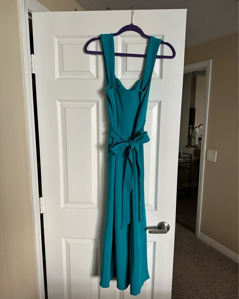 Elegant Teal Maxi Dress - Image 5