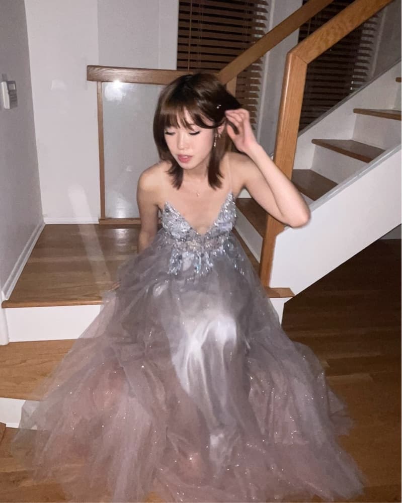 Andrea & Leo Daphene Tulle Gown - Image 4