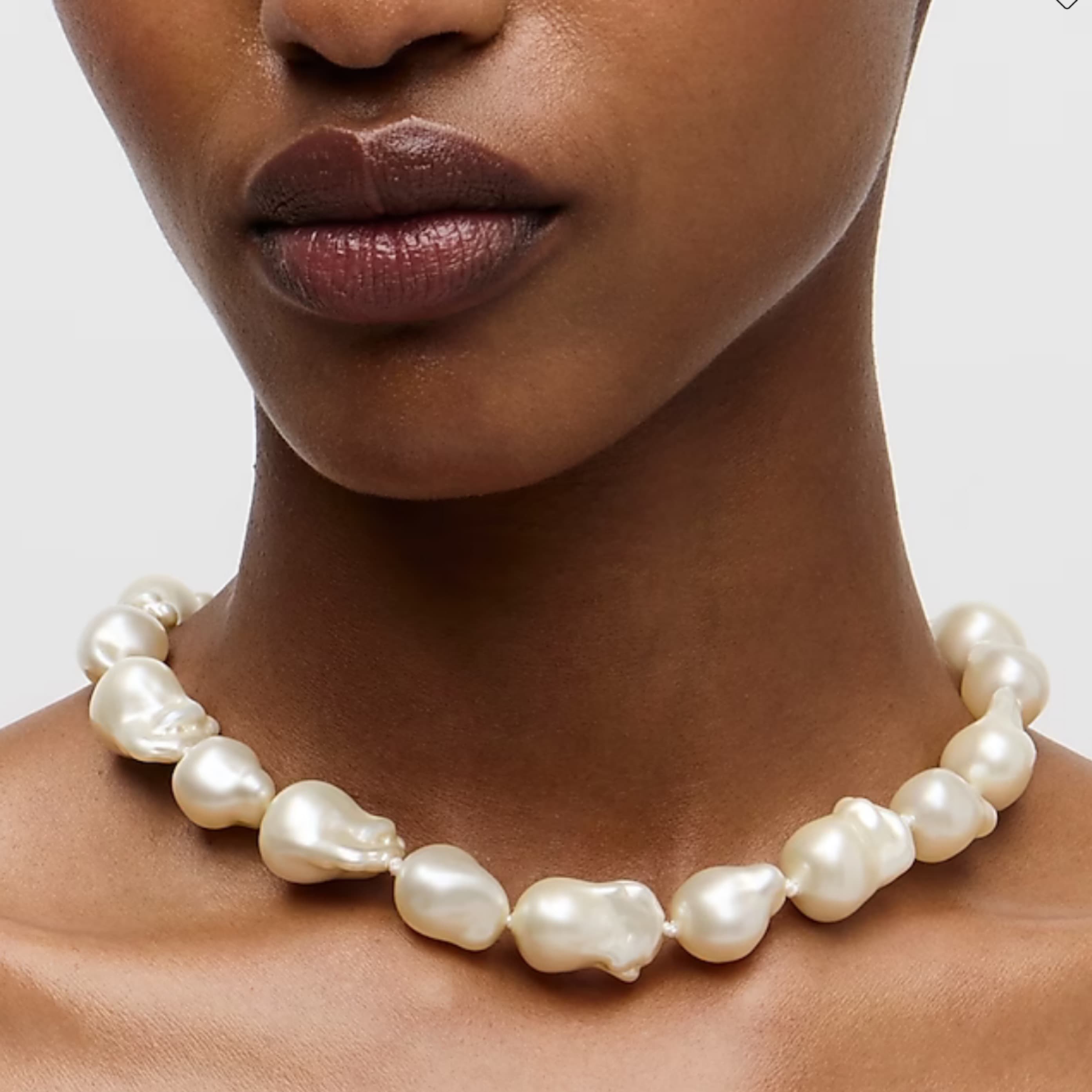 Baroque Pearl Necklace - Image 1