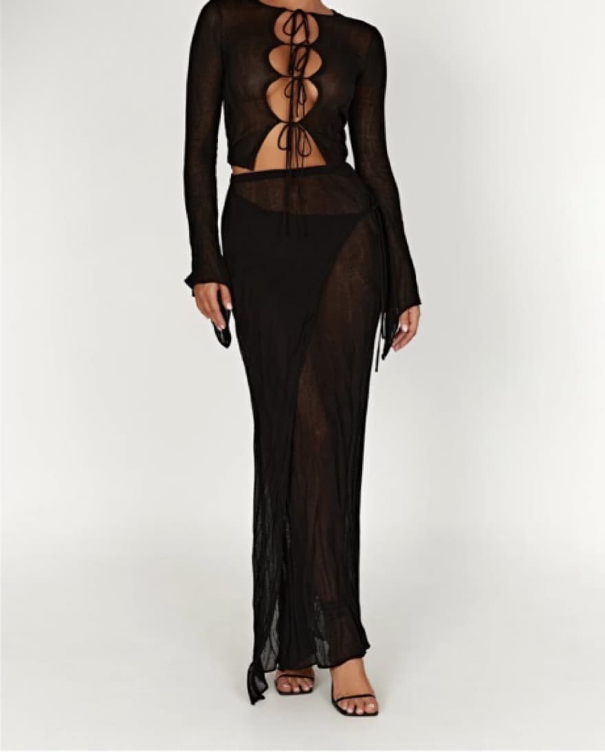 Meshki Sheer black akari set - Image 1