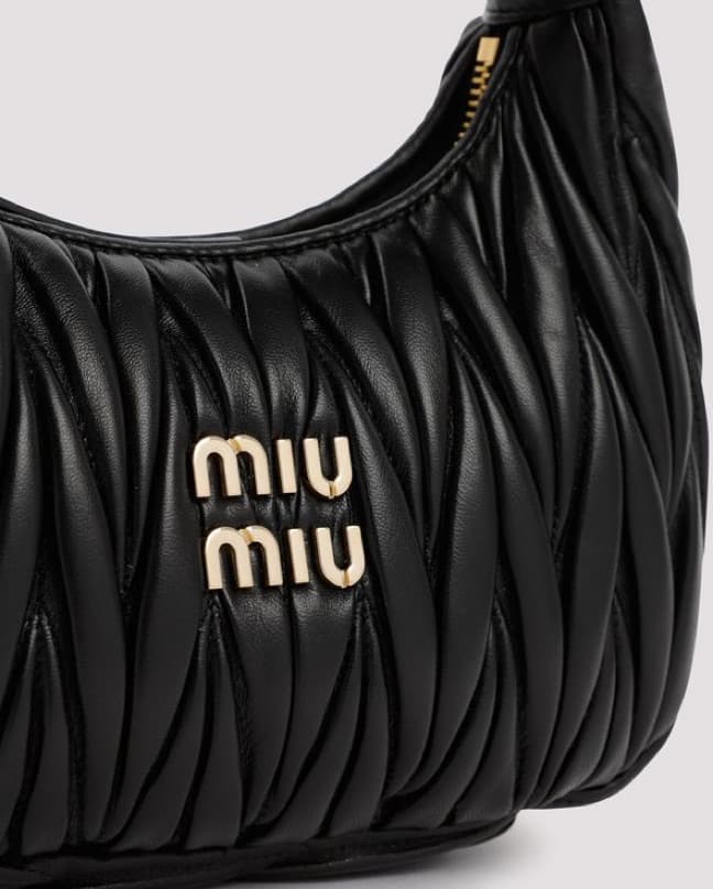 Wander hobo bag in quilted nappa leather - Image 1