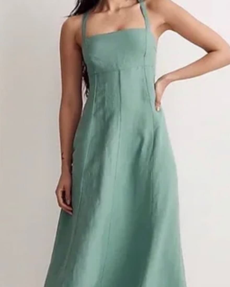 Madewell Tie Back Cami Dress - Image 1