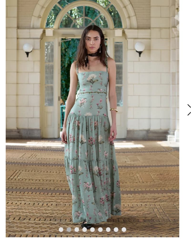 Agua Bendita Lima Maxi Dress - Image 1