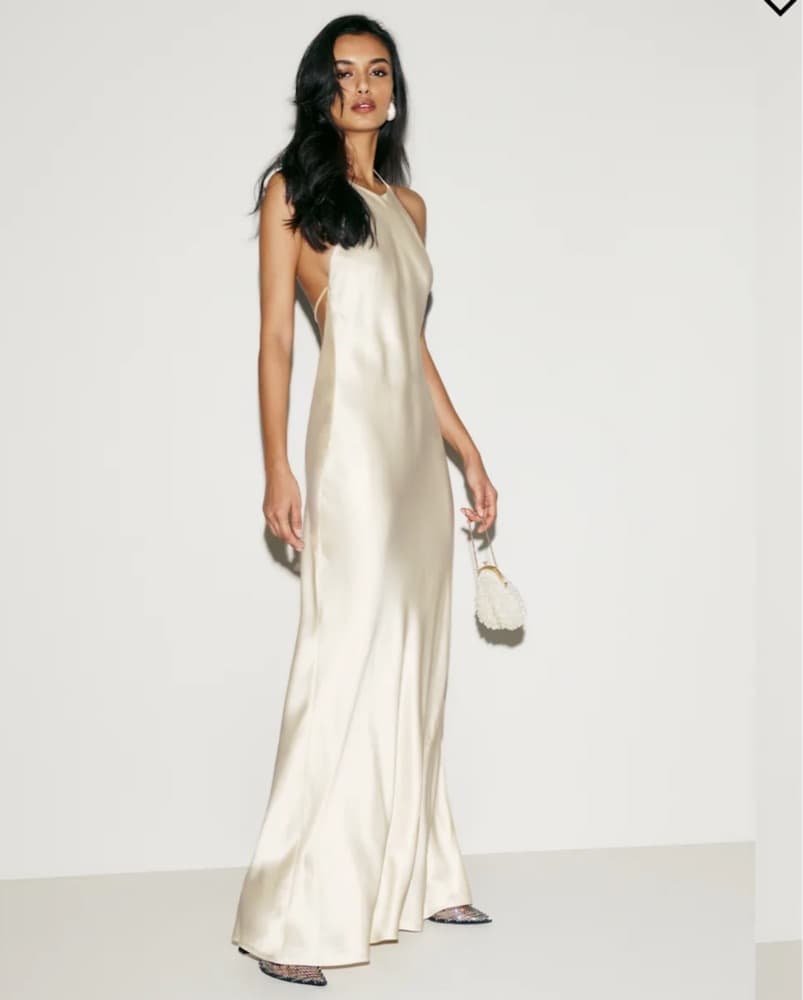Reformation Jeany Silk Dress - Image 1