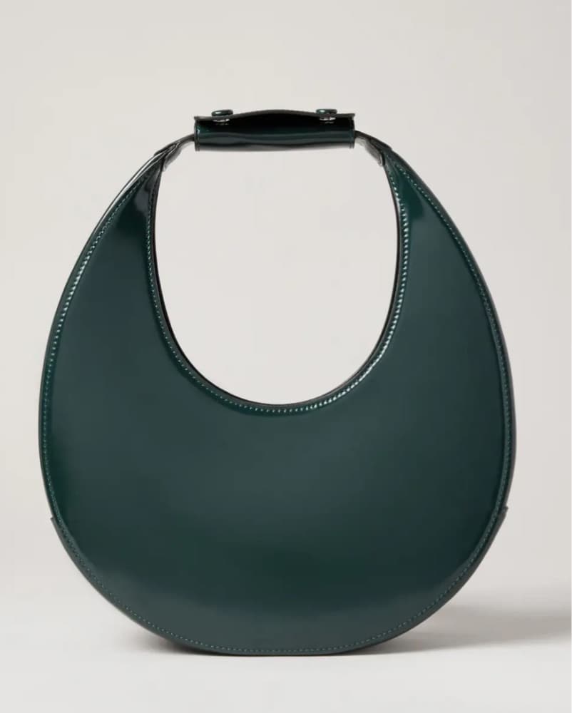 Staud Forest Green Moon Tote Bag  - Image 1