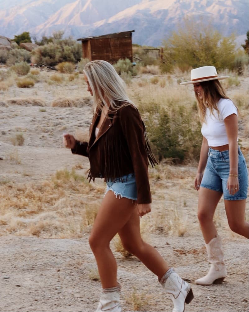 Free People Fringe Suede Moto Jacket - Image 2