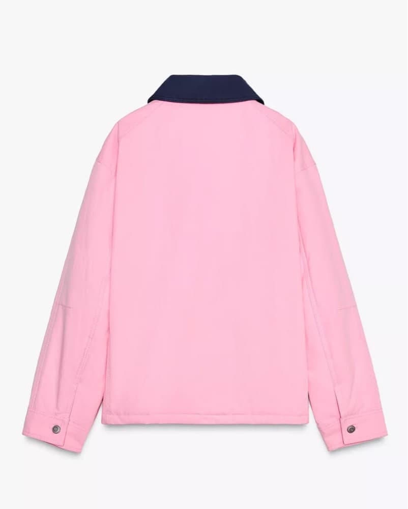 Pink Barn Jacket - Image 4