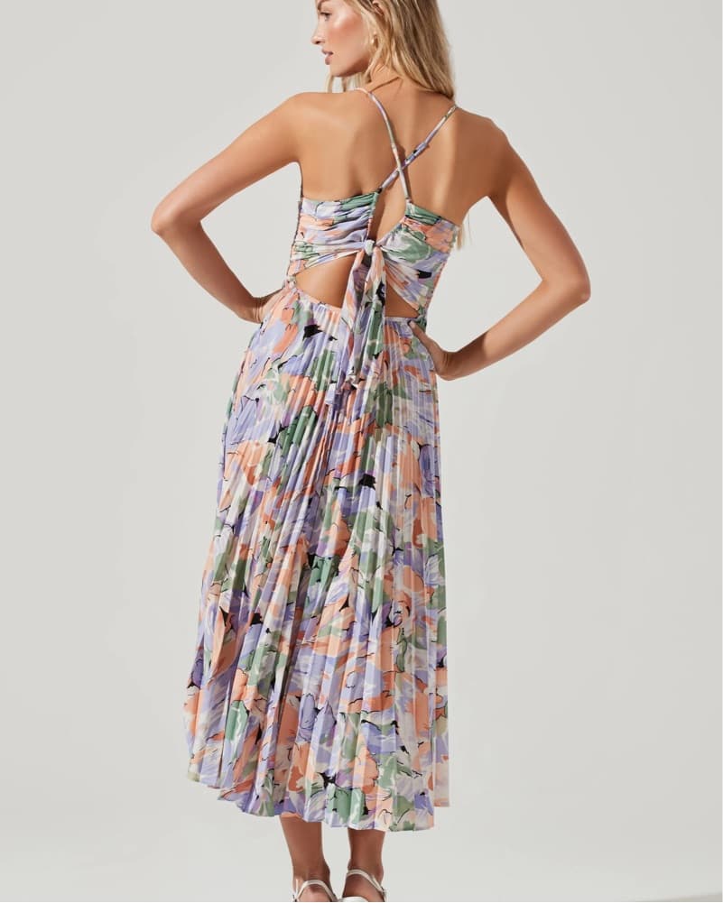 ASTR the Label Blythe Floral Midi Dress  - Image 4