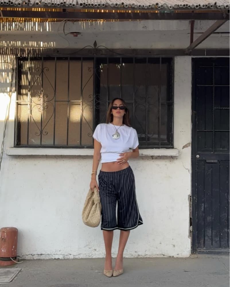 Long Midi Shorts (with Jean) - Image 3