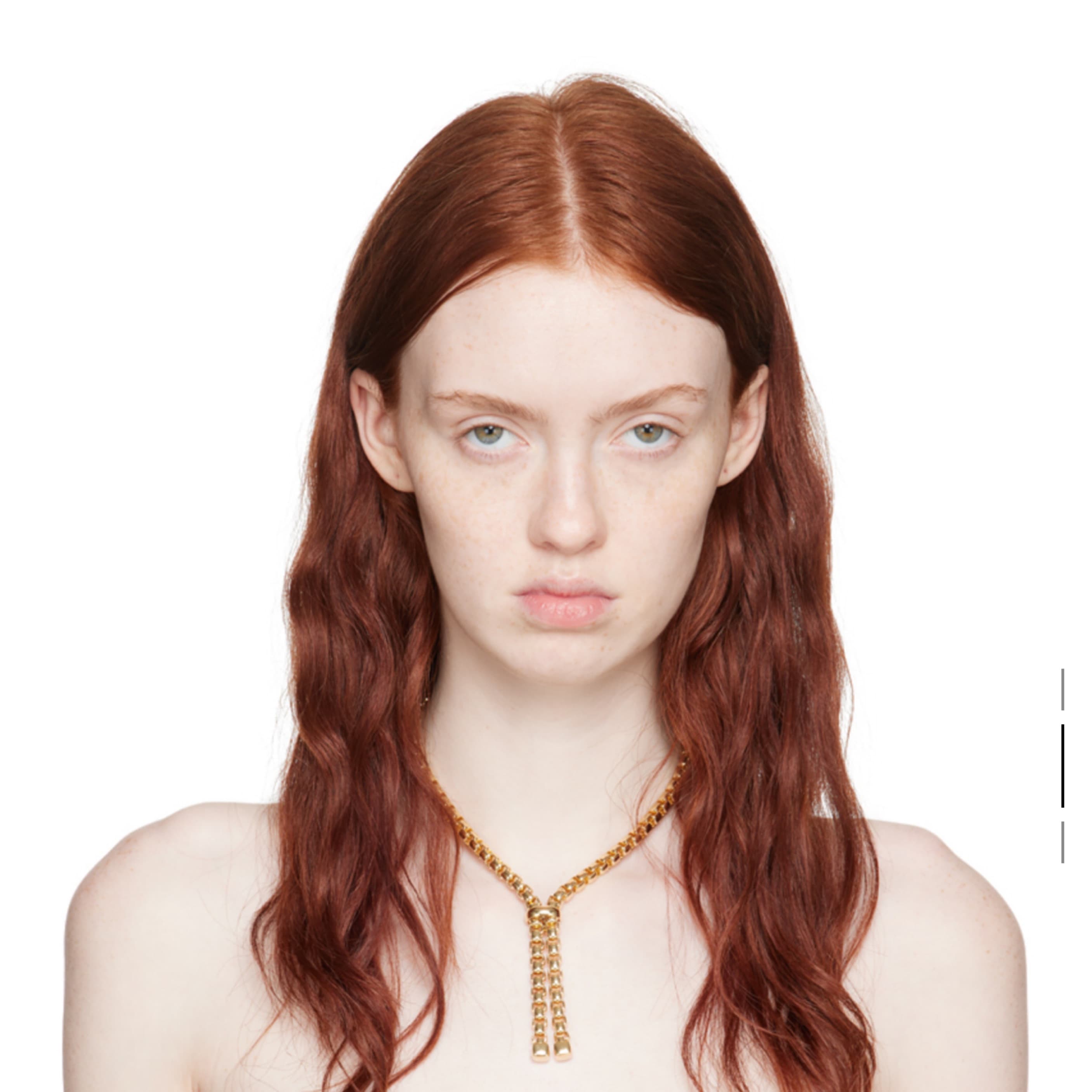Laura Lombardi Gold Martina Necklace - Image 3