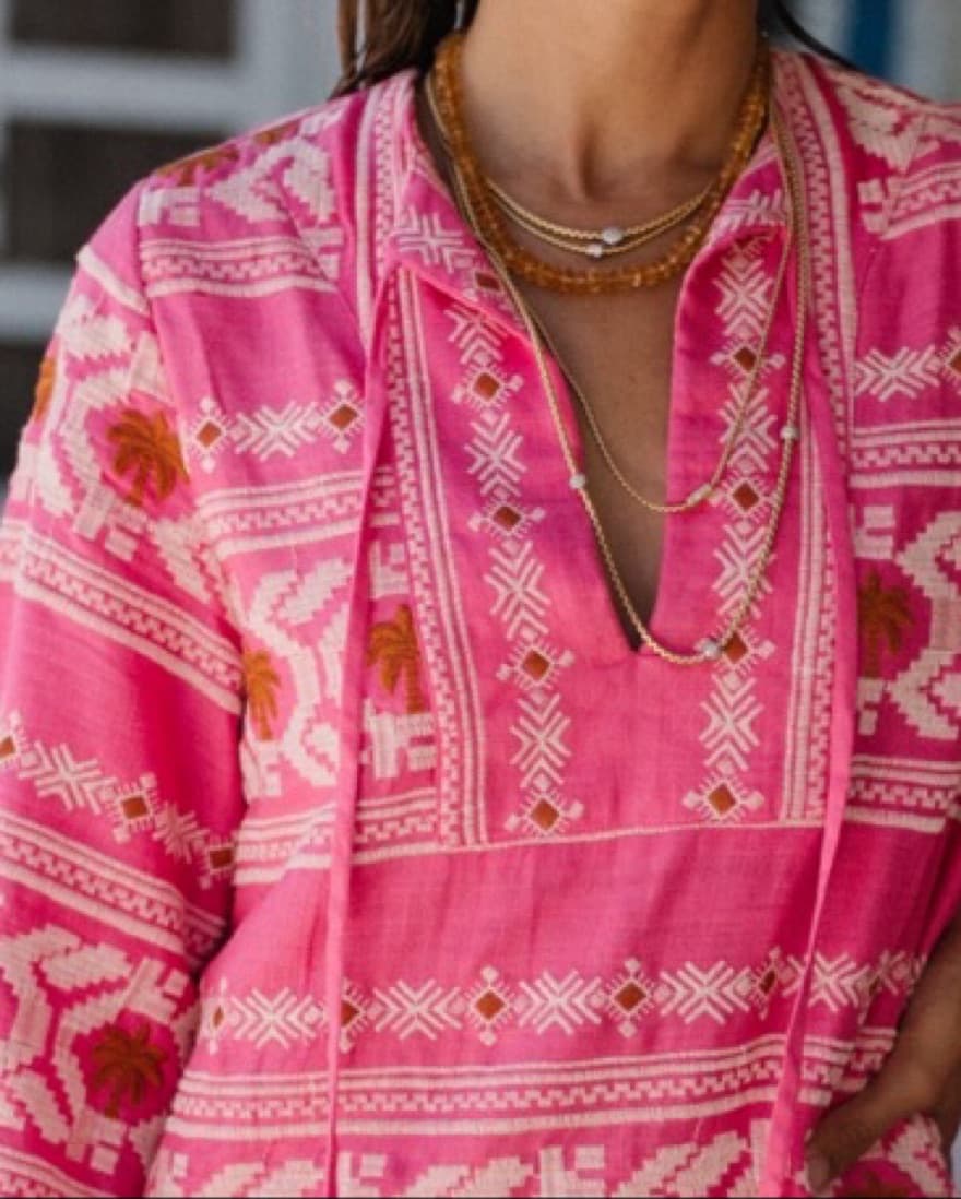 Johanna Ortiz Apurimac Embroidered Dress - Image 4