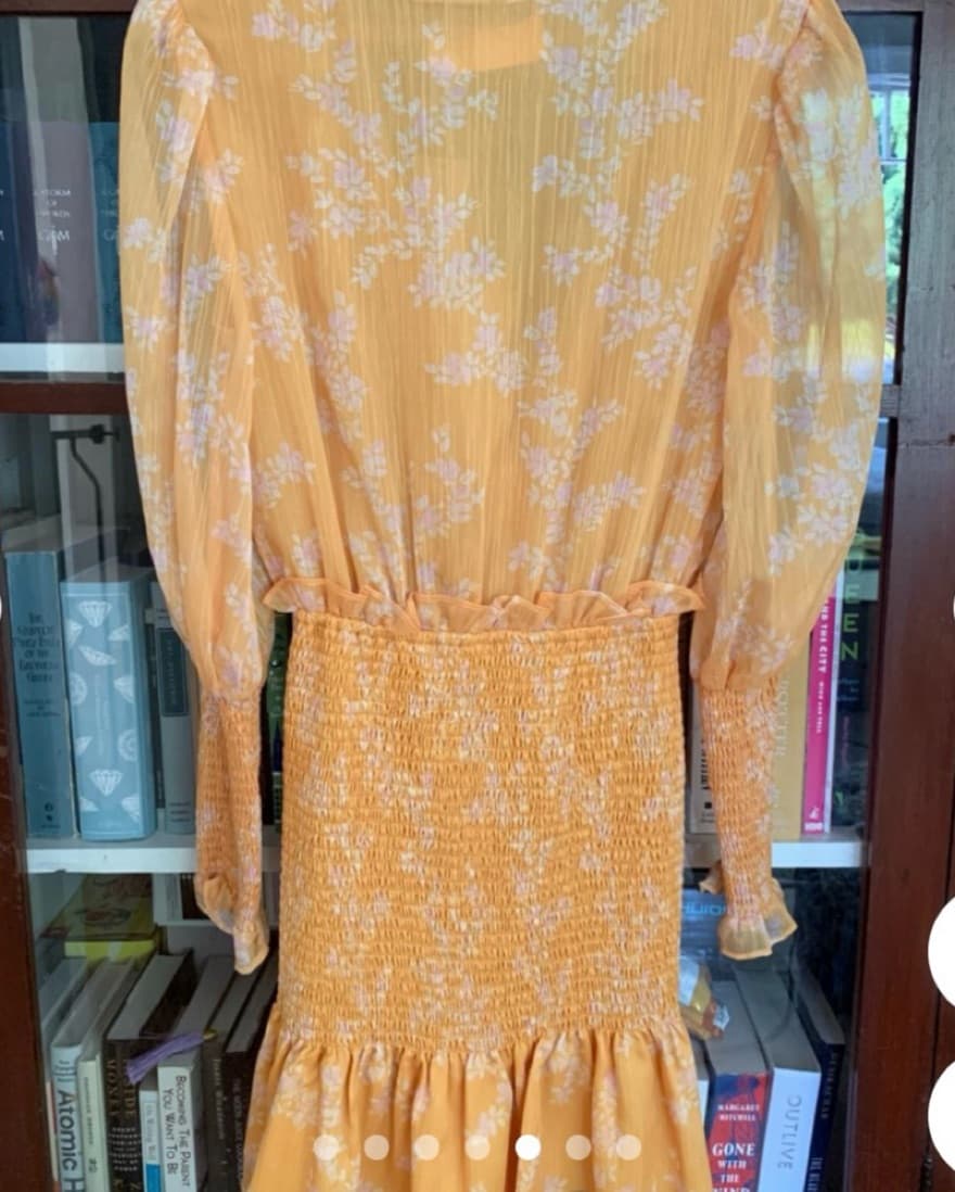 Yellow Scrunch Keepsake Dress - Image 2