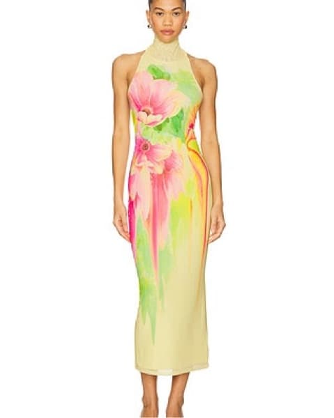 AFRM Olimpia Dress (Butter Peony) - Image 1