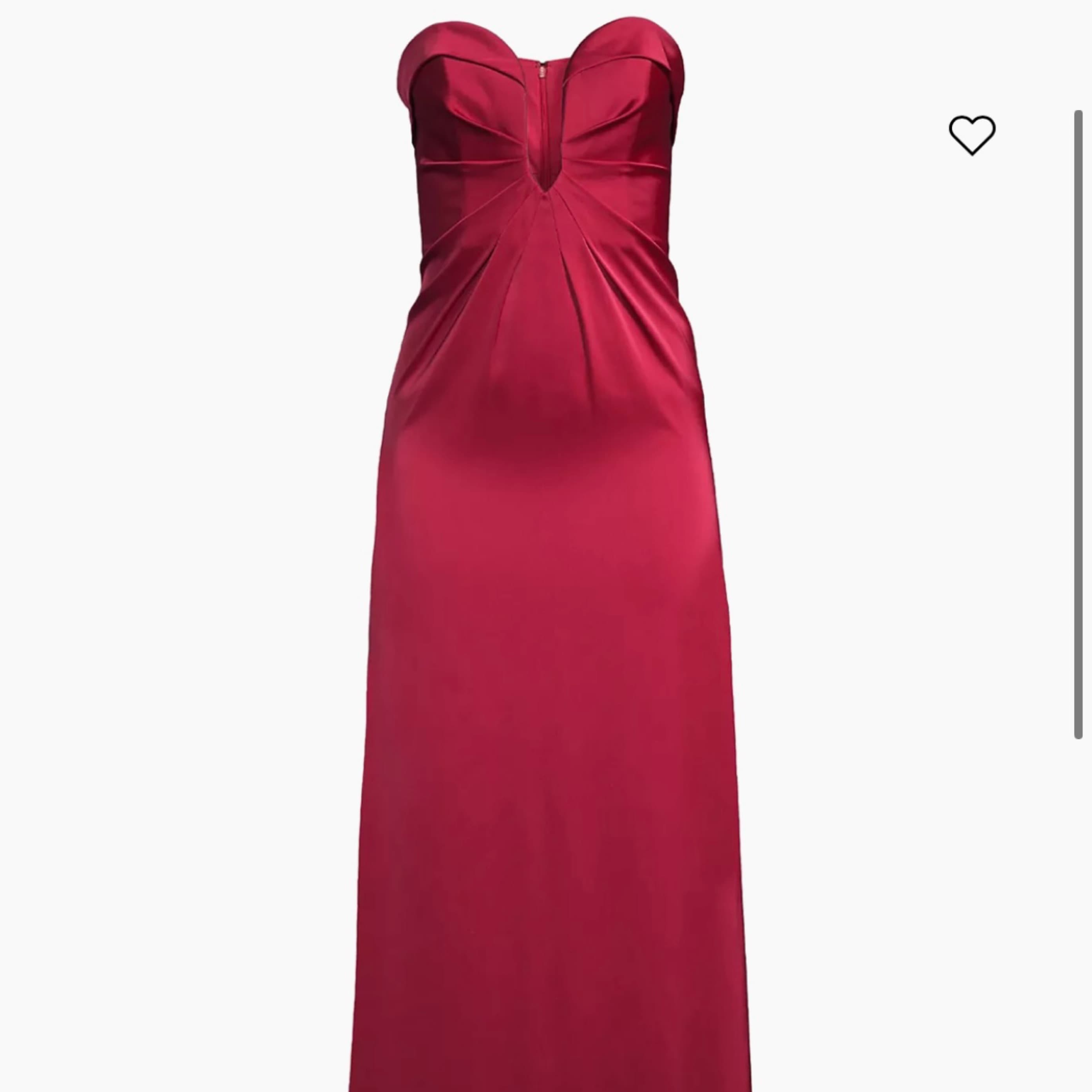 Liv Foster Red Evening Gown - Image 2
