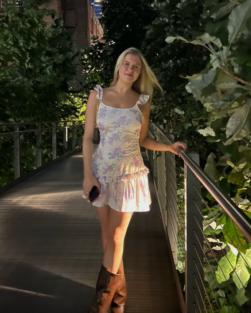 Loveshackfancy floral mini dress  - Image 2