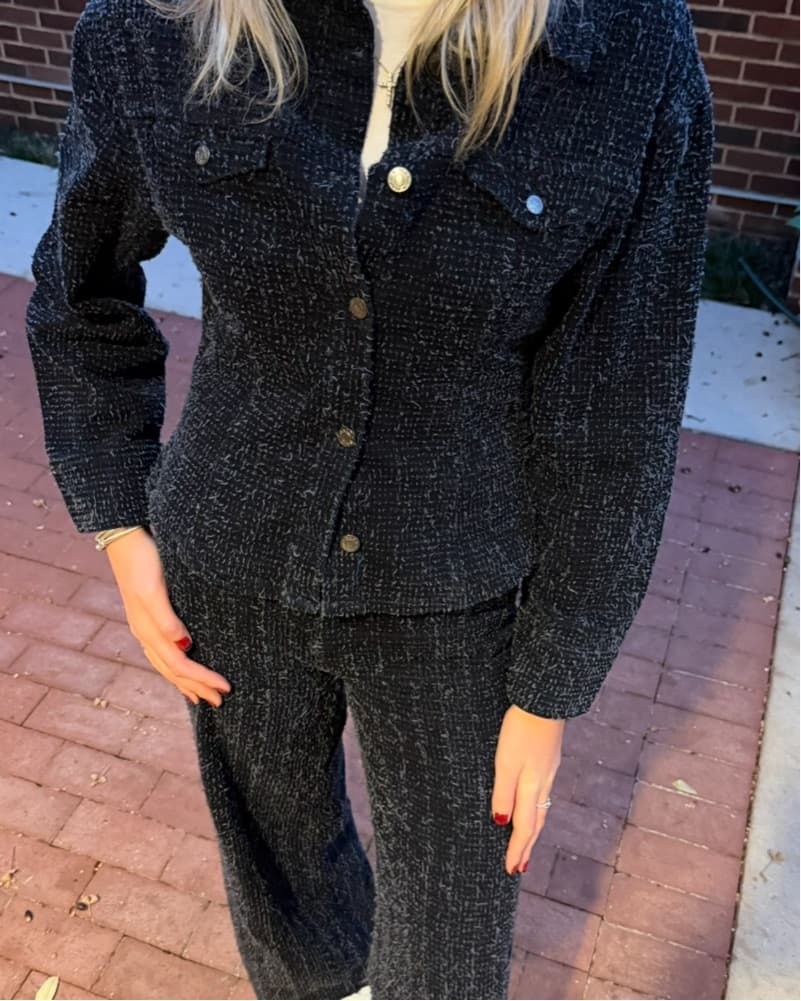 NAKD Tweed Denim Set - Image 5