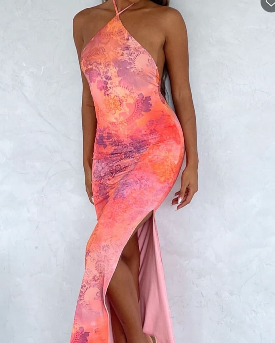 White Fox No Other Way Maxi Dress - Image 1