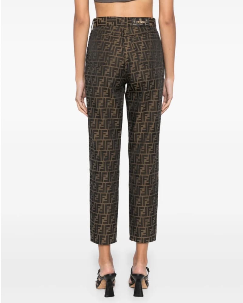 Fendi Vintage Monogram Jeans  - Image 3