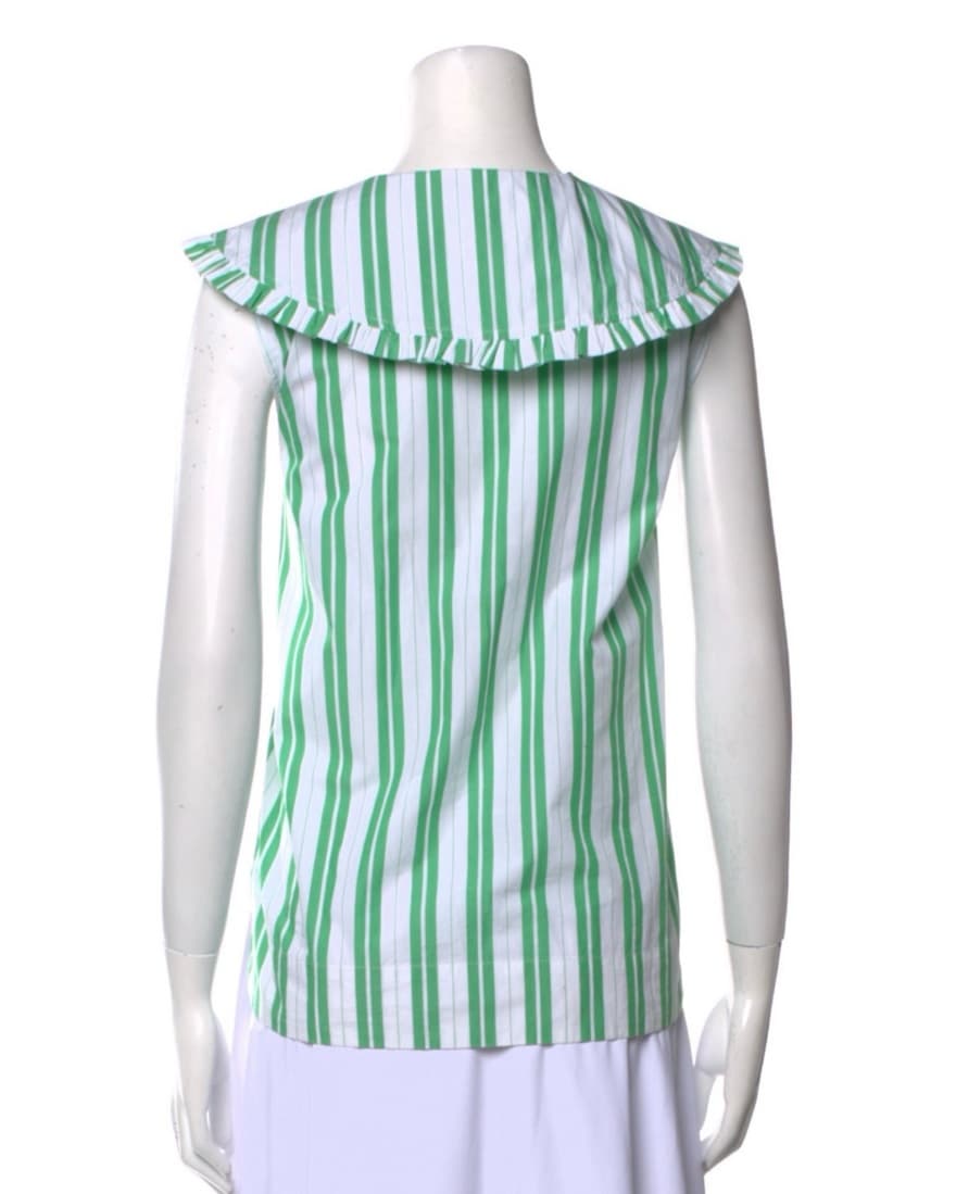 Ganni Signature Big Collar Shirt - Image 3