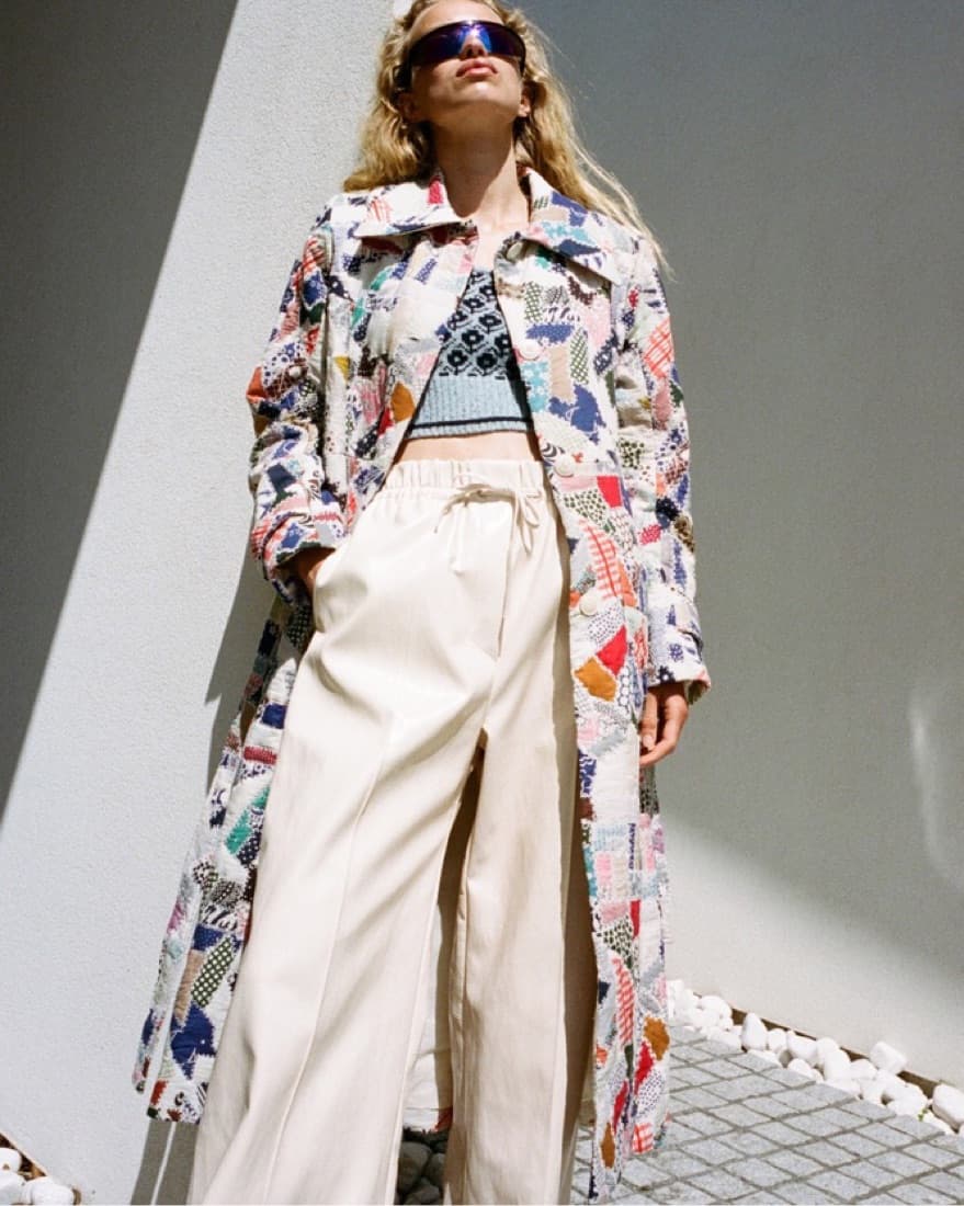 Sea Quilted Coat - Image 3