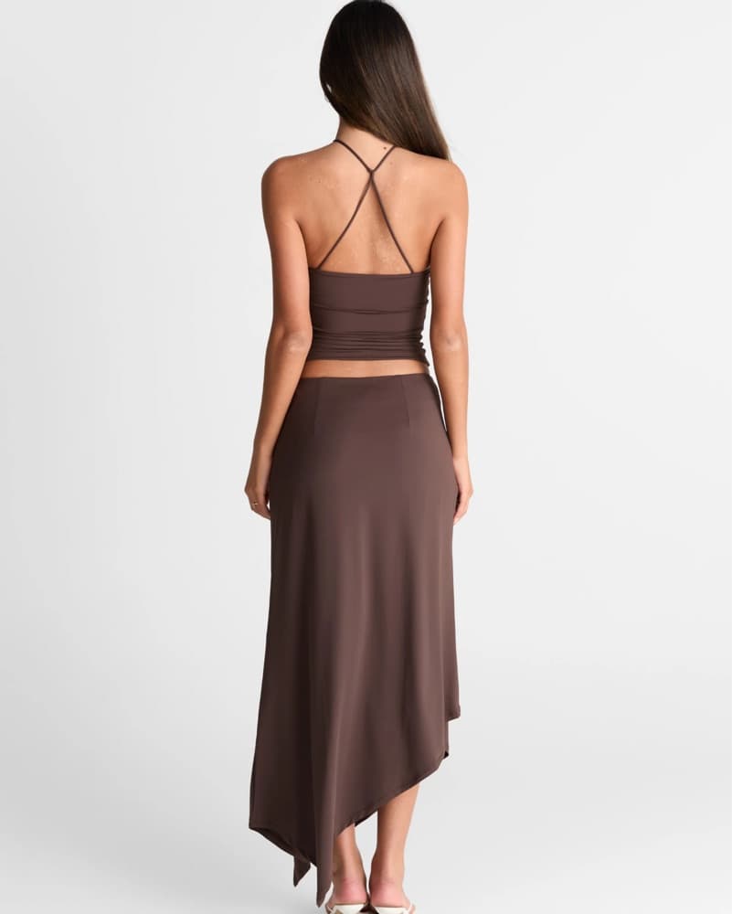 Sasha Therese Brown Halter Set  - Image 3