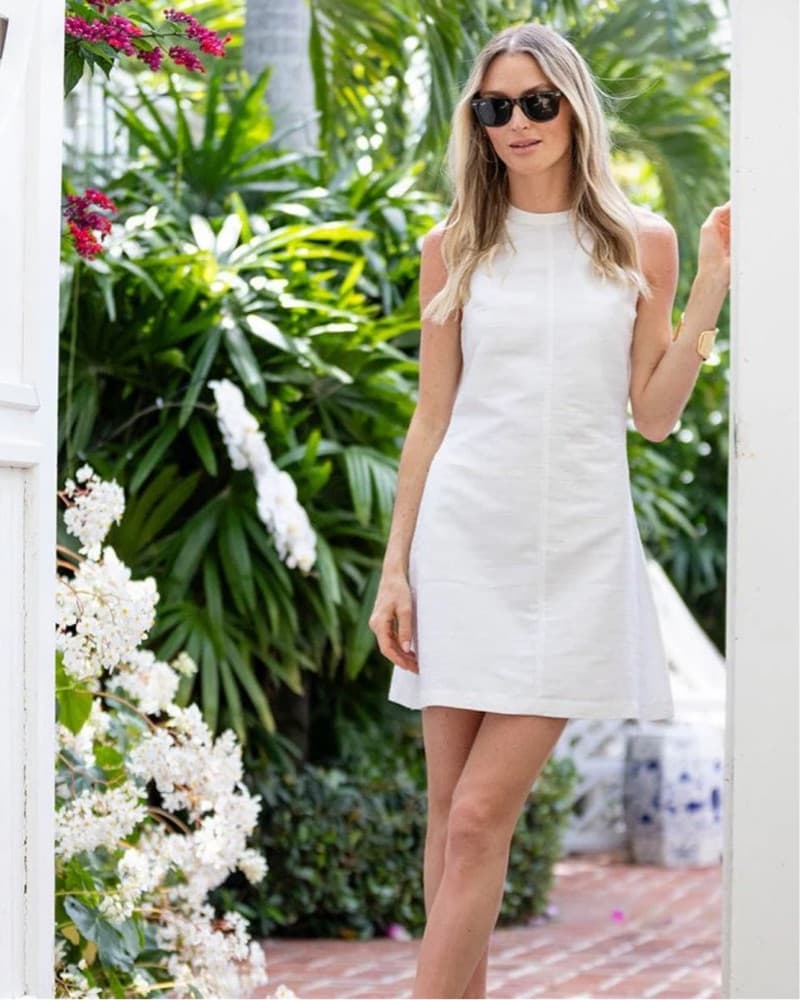 Julia Amory Baby Jane Dress White - Image 2