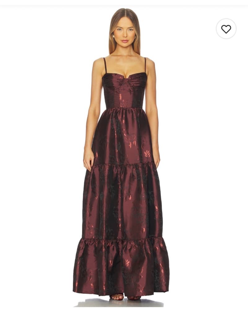 Lucetta gown In Andorra Barooue Floral - Image 1