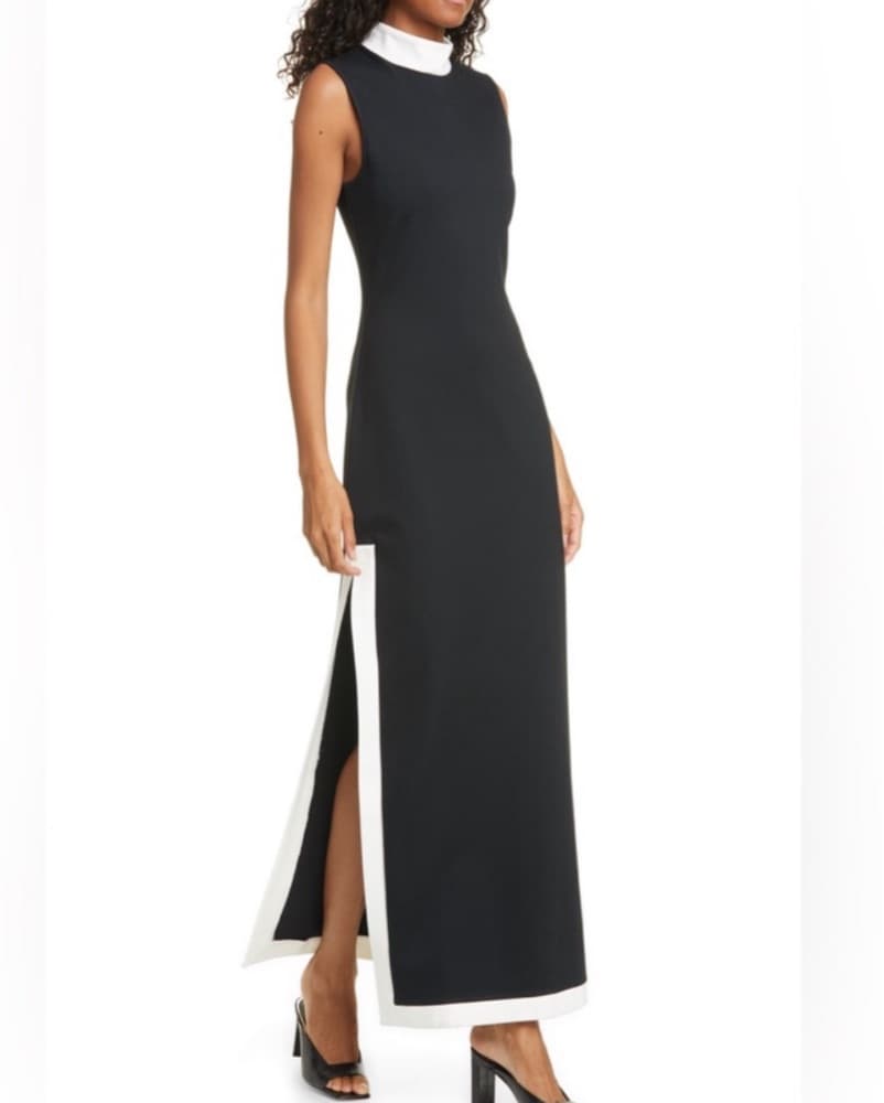 Staud Black Sleeveless Maxi Dress - Image 2