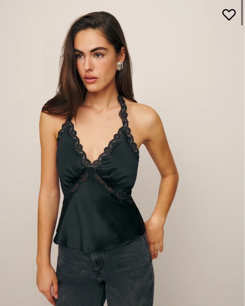 Reformation Monica Silk Top - Image 1