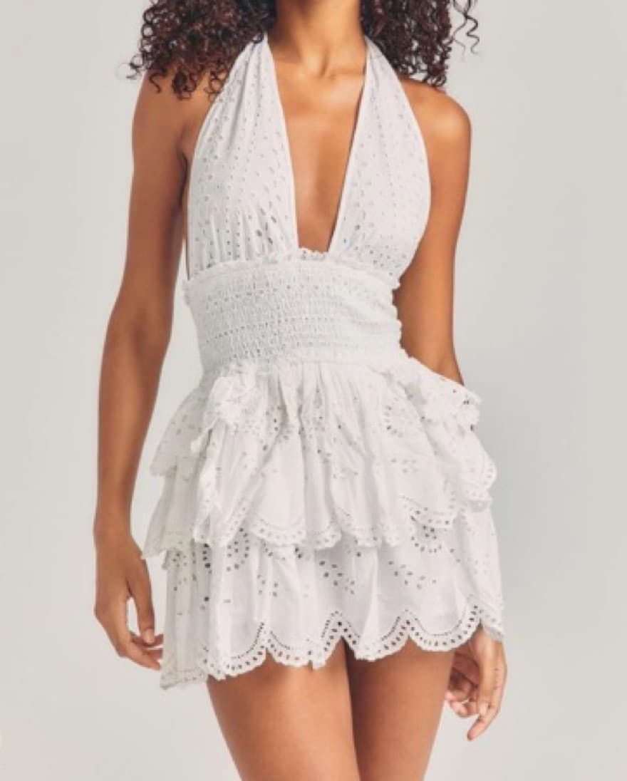 Loveshackfancy White Deanna Dress - Image 1