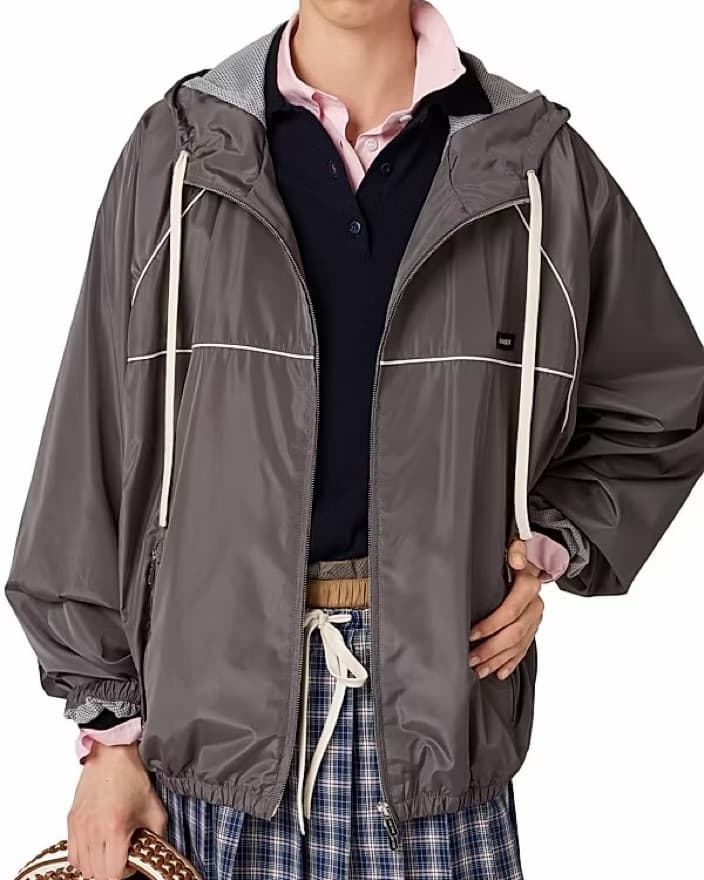 Miu Miu Stylish Windbreaker Jacket - Image 2
