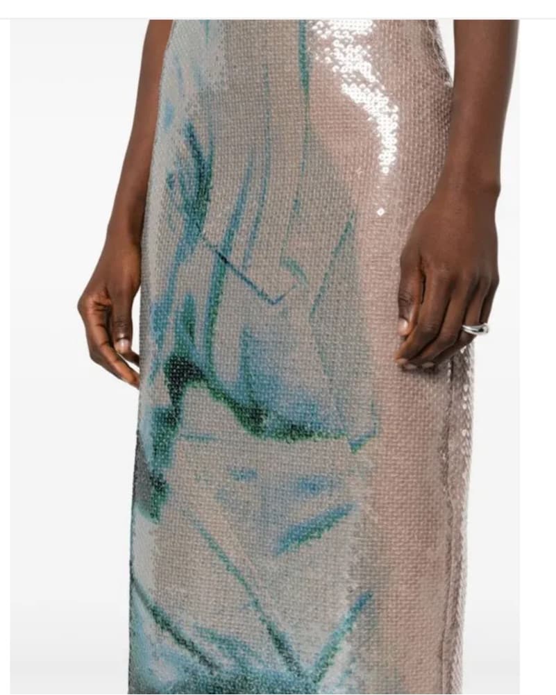 16ARLINGTON sequined midi dress XS-M - Image 2