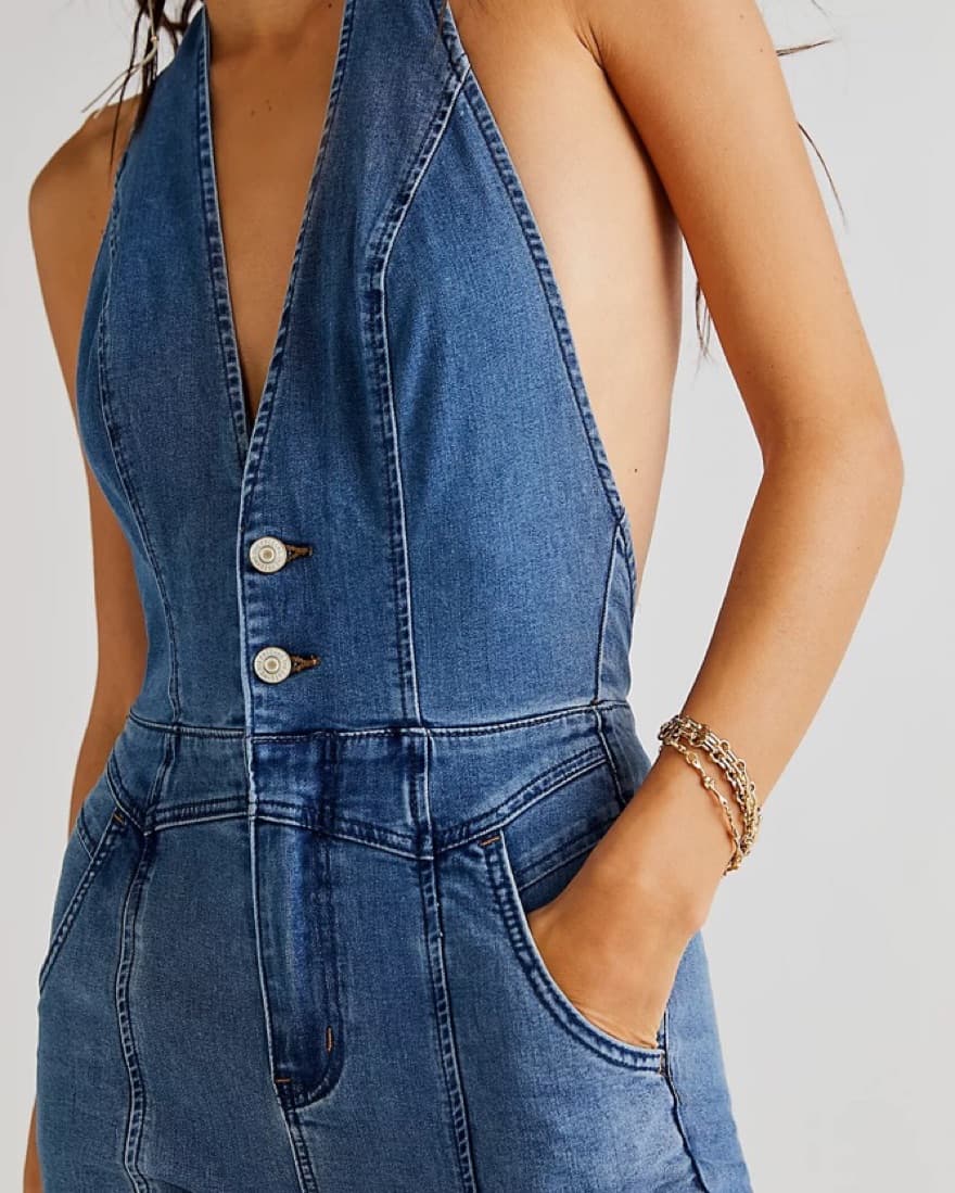 Denim Jumpsuit  - Image 3