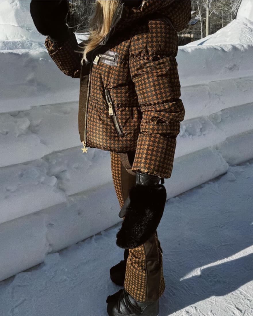 Goldbergh Plaid Set Ski Jacket + Pant 36 - Image 6