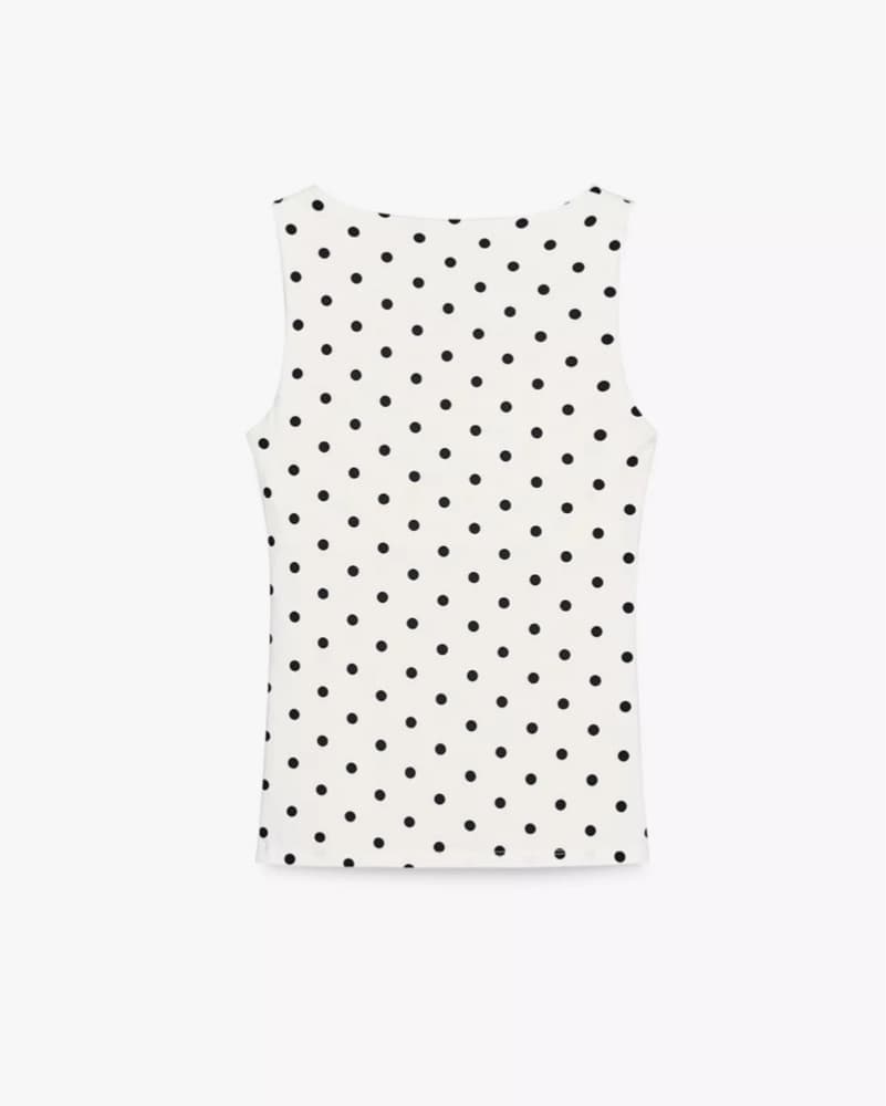 Zara Polka Dot Tank Top  - Image 2