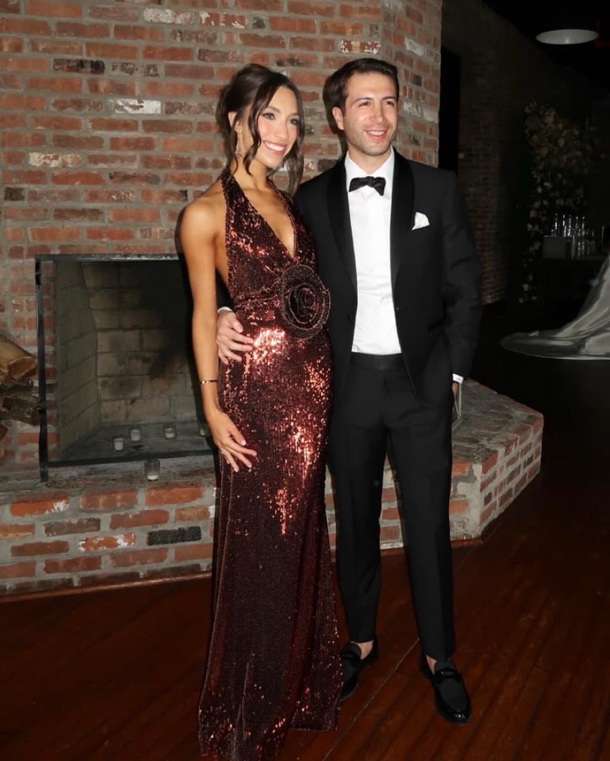 The Bar Chocolate Sequin Gown - Image 3