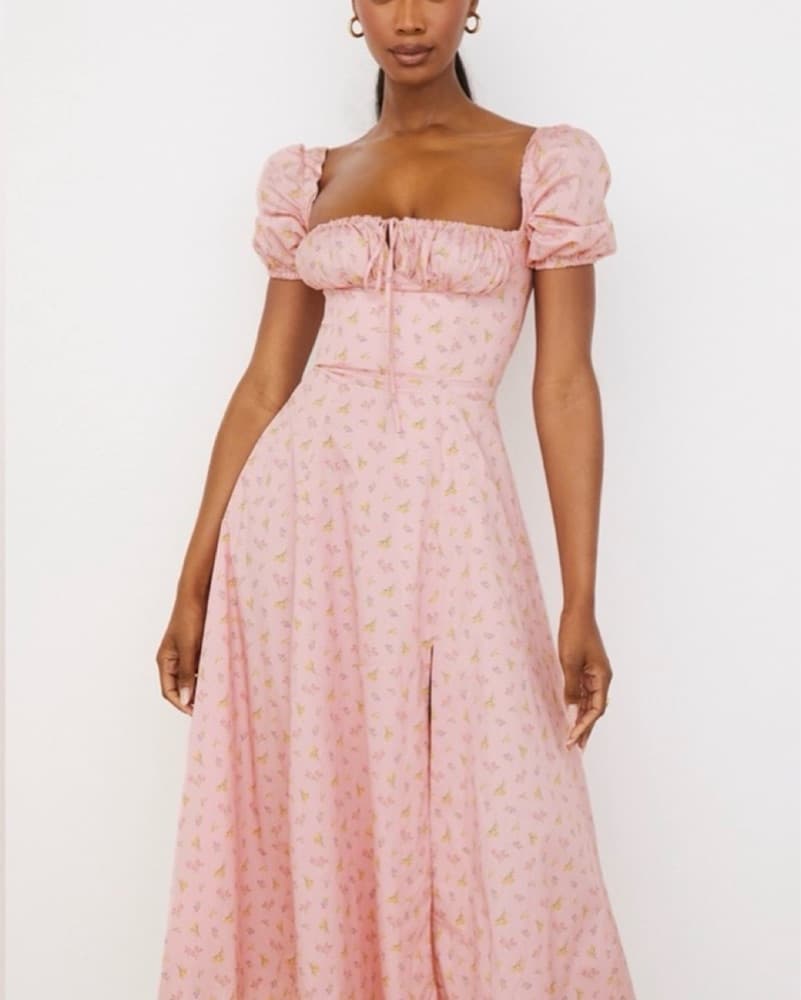 HOUSE OF CB COTTAGE CORE DRESS - Image 1