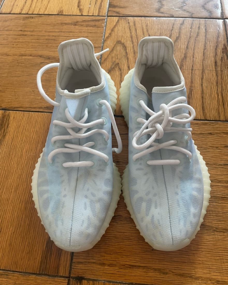 Used Yeezy Boost 350 V2 “Mono Ice” - Image 3