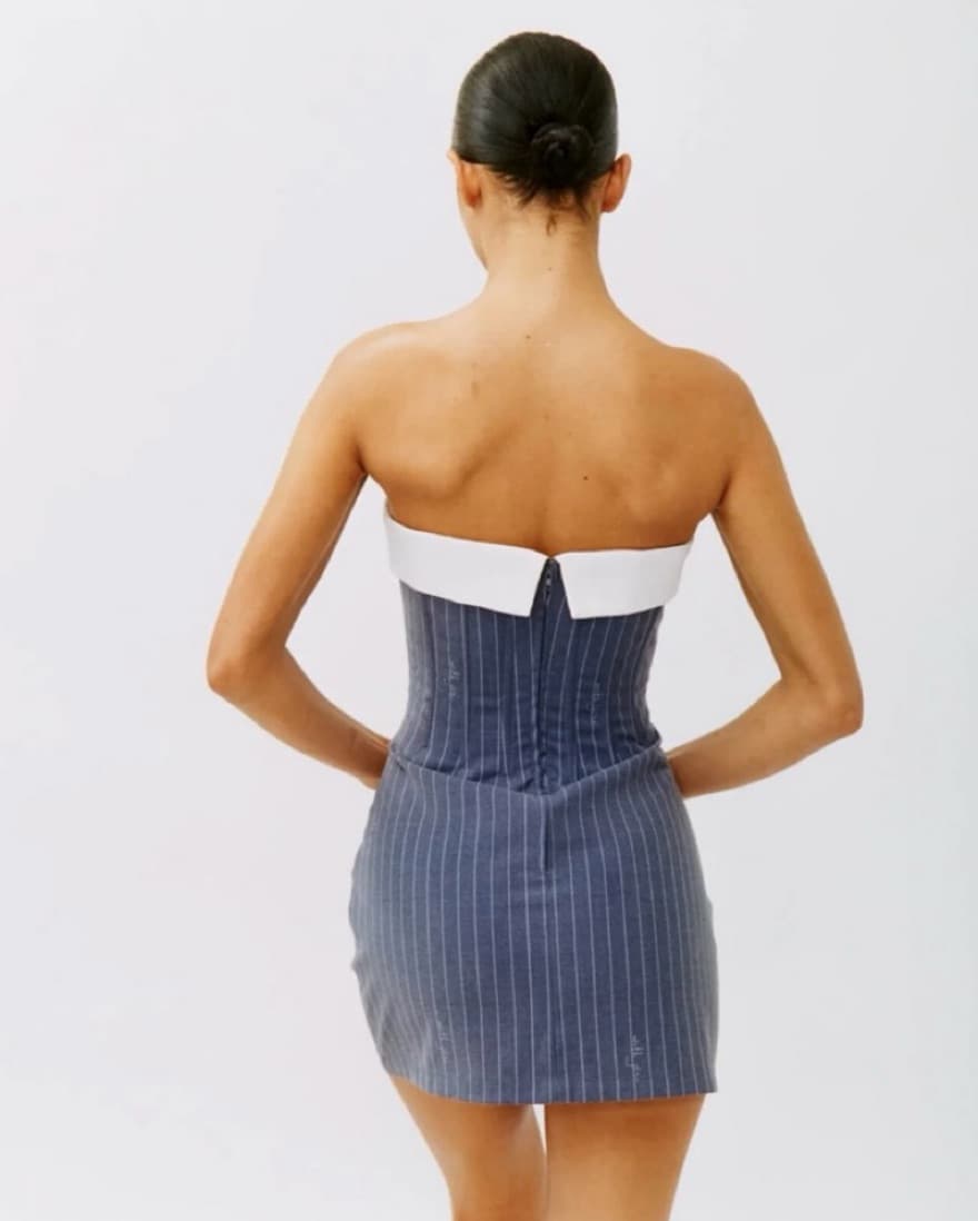 With Jéan Corset Mini Dress - Image 2