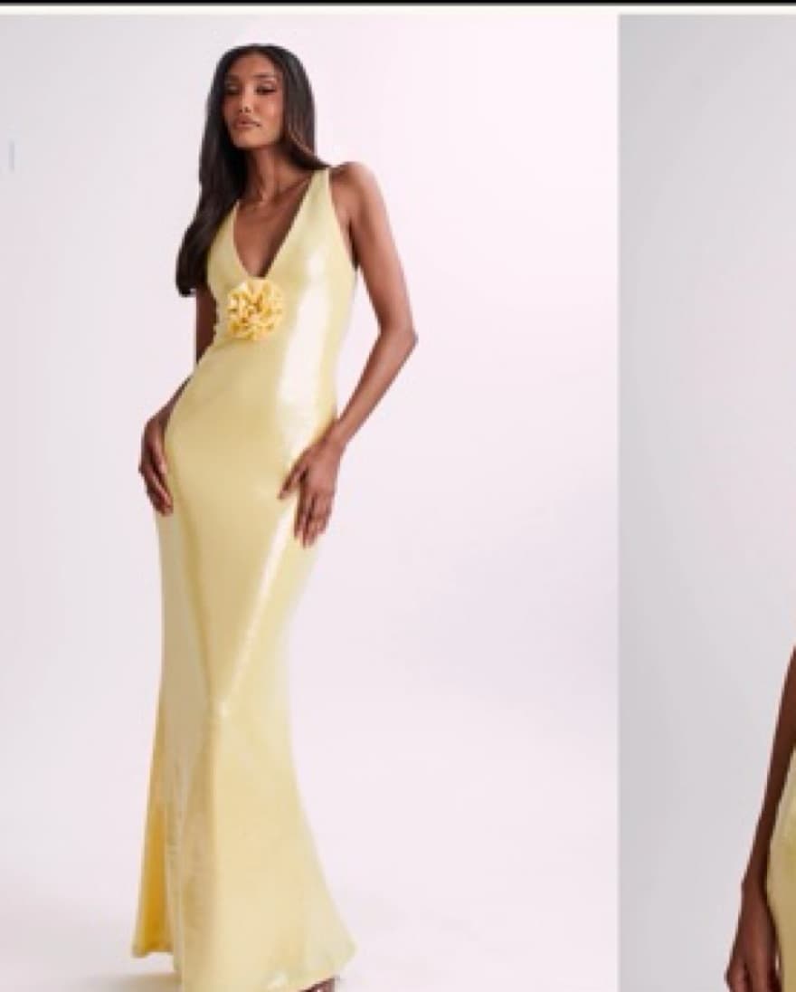 Meski yellow maxi dress - Image 1