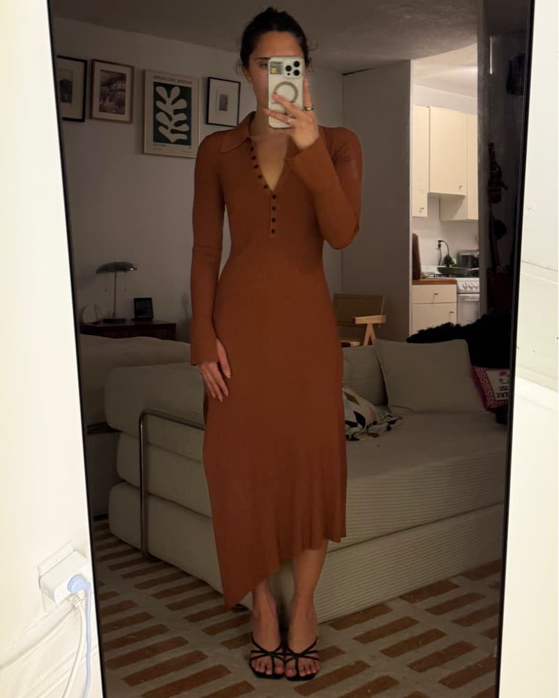 ALC Lance Knit Midi Dress - Image 2