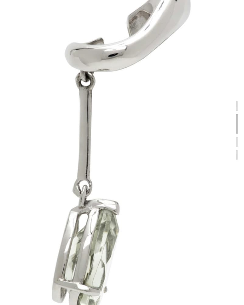 ALAN CROCETTI Silver Amethyst Ear Cuff - Image 2