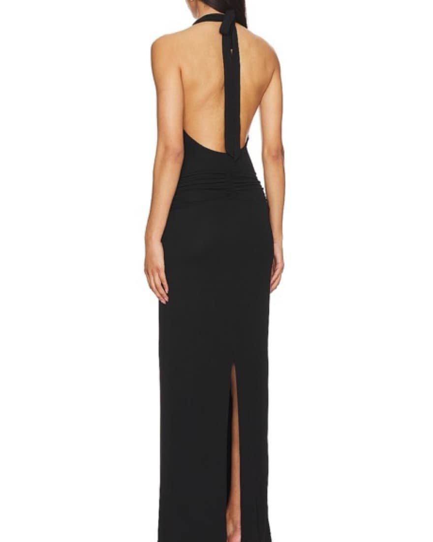 LPA Angela Black Maxi Dress - Image 3