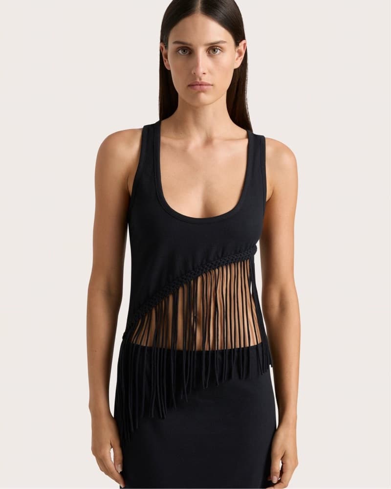 Faithfull Maceio Maxi Dress Black - Image 5