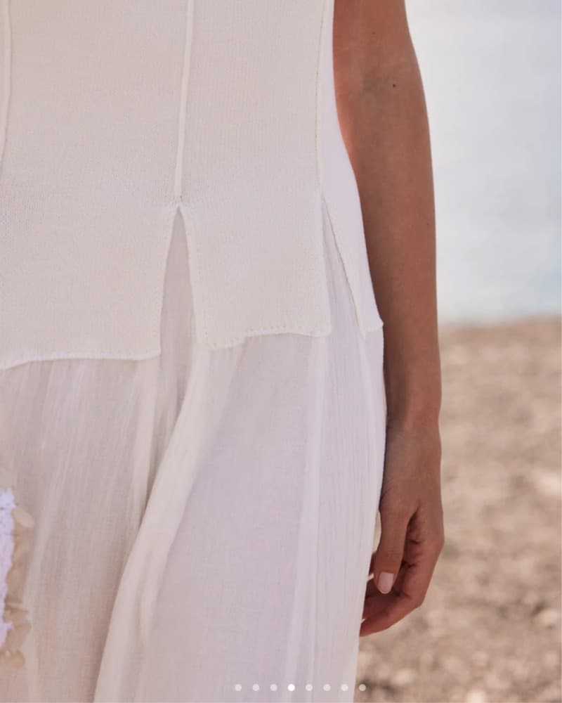 White Long Dress - Image 2