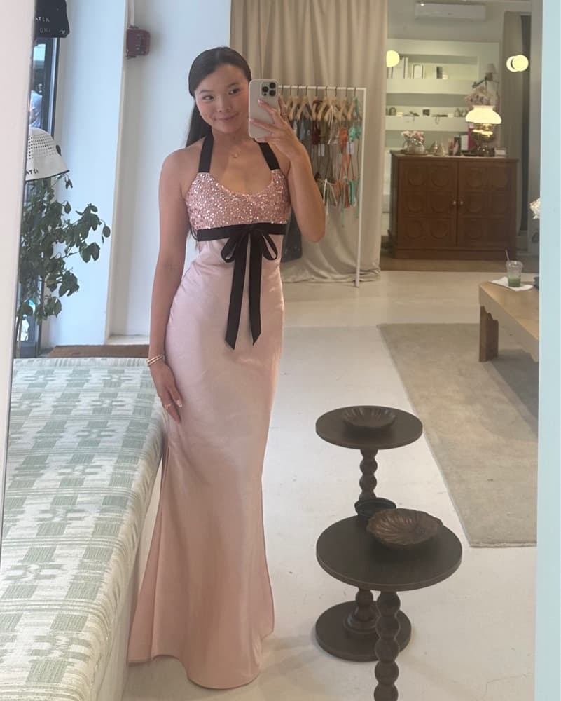 Asta Resort Eloise Pink Maxi Dress - Image 3