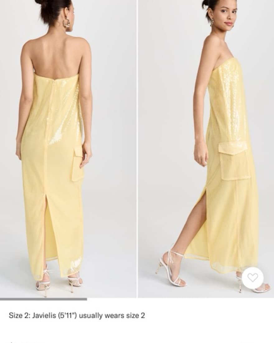 Staud Sparkly Formal Gown  - Image 3