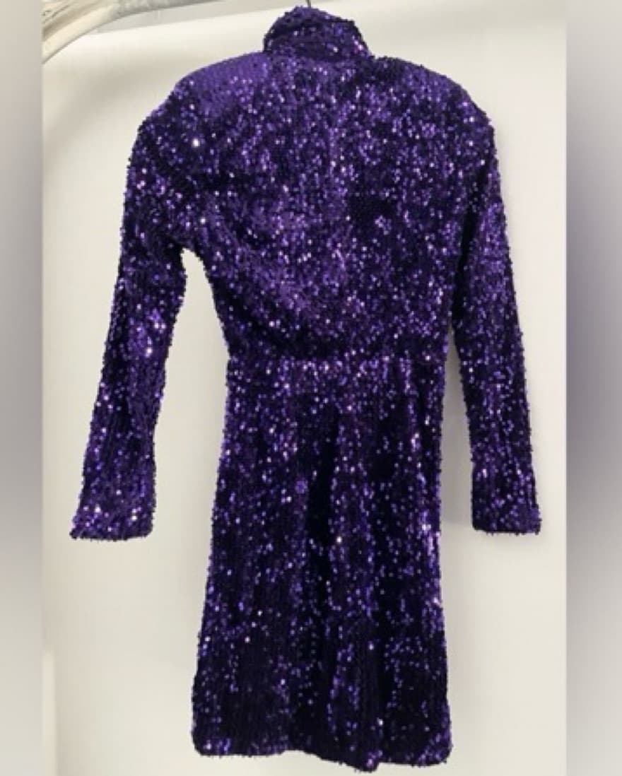 ZARA SEQUIN BLAZER DRESS 043/022 - Image 4